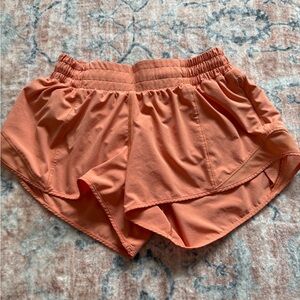 Women's Coral Athletic Shorts - Unbranded